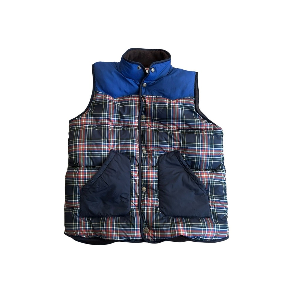 Mini Boden Toddler  Boy Size 11-12 Y‎ Multi Color Puffer Vest